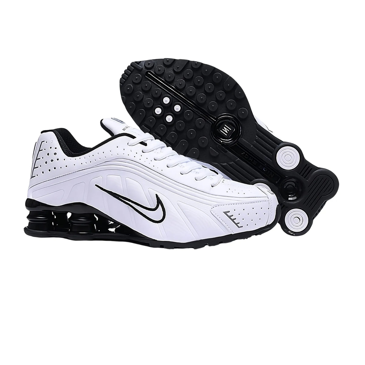 Nike Shox R4 - Blanco Negro