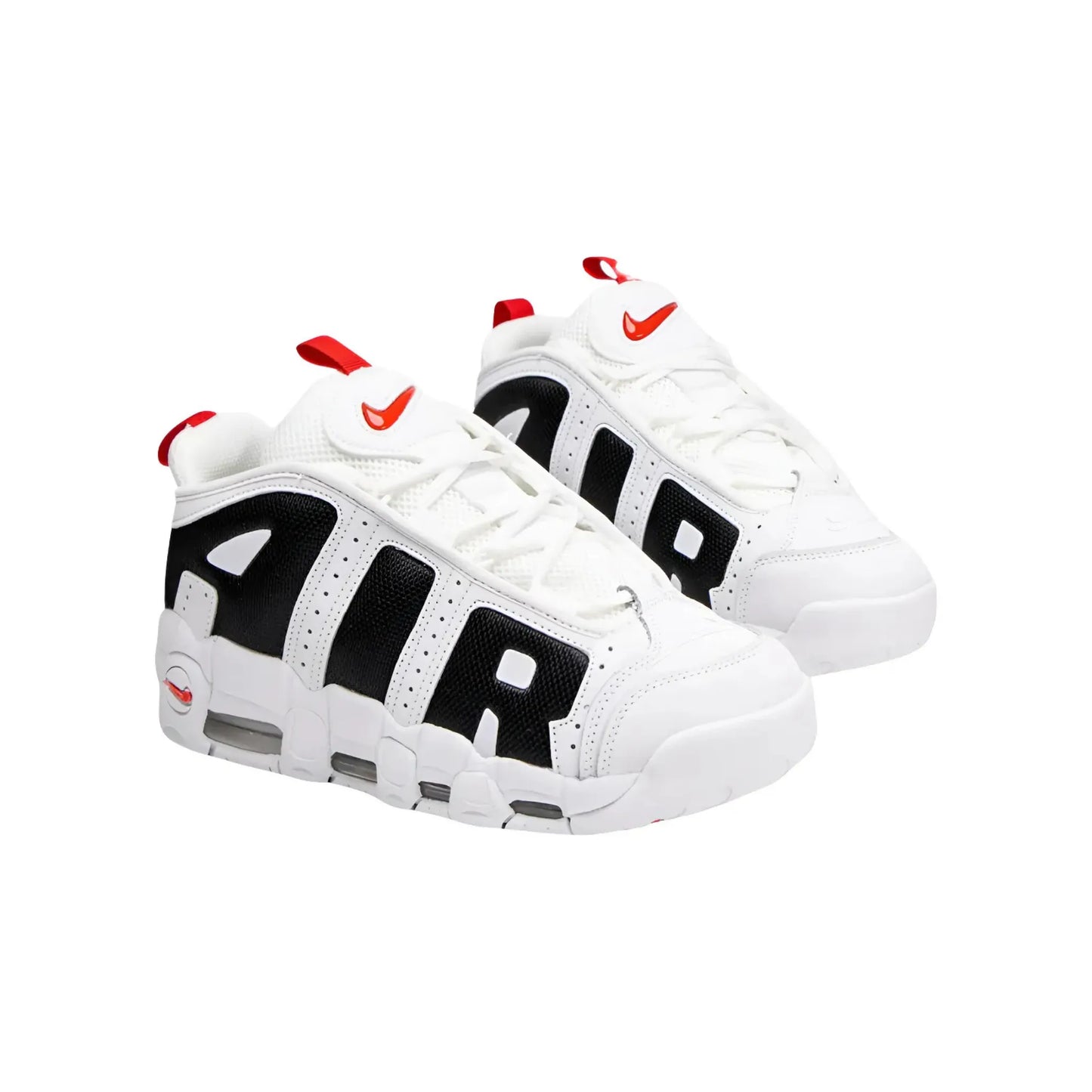 Nike Air More Uptempo Low - Blanco Negro