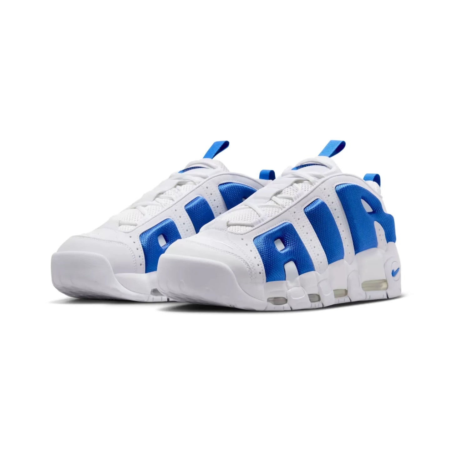Nike Air More Uptempo Low - Blanco Celeste