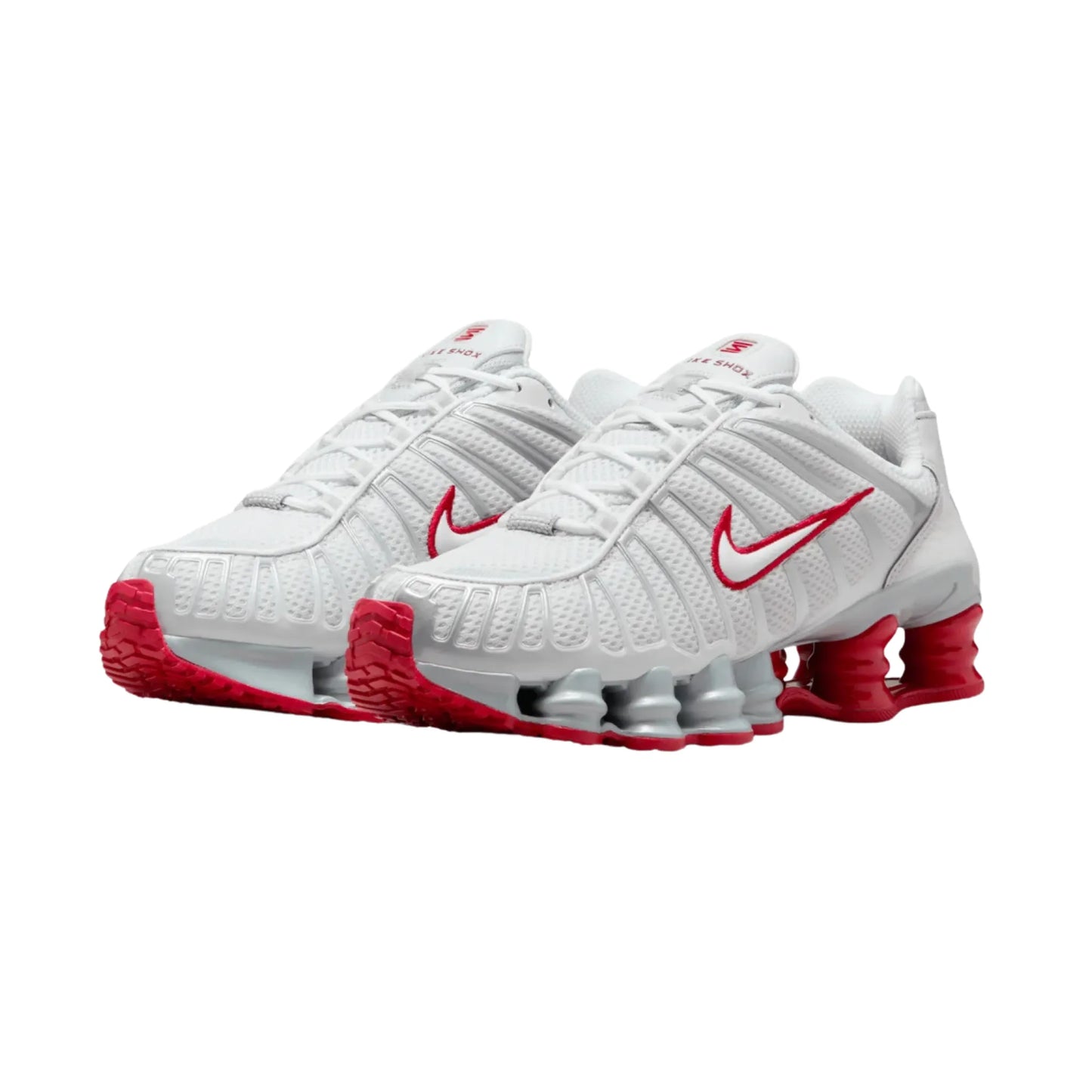 Nike Shox - Blanco Rojo
