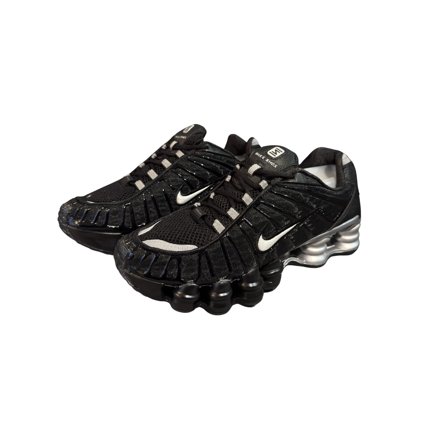 Nike Shox - Negro Plateado